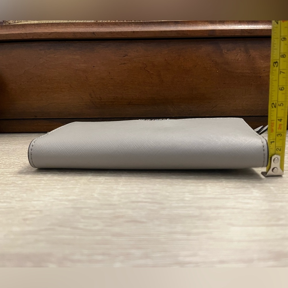 Kate Spade Gray Leather Wallet - Picture 3 of 10